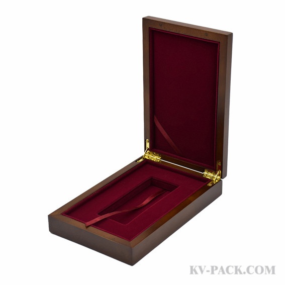 Wood Coin Box