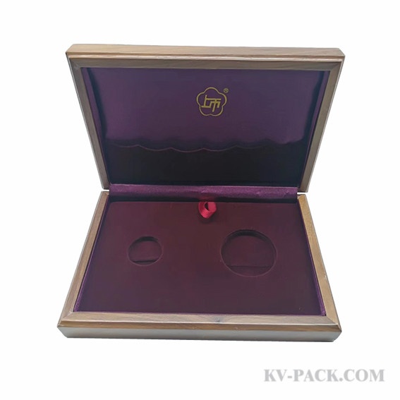 Wood Coin Box