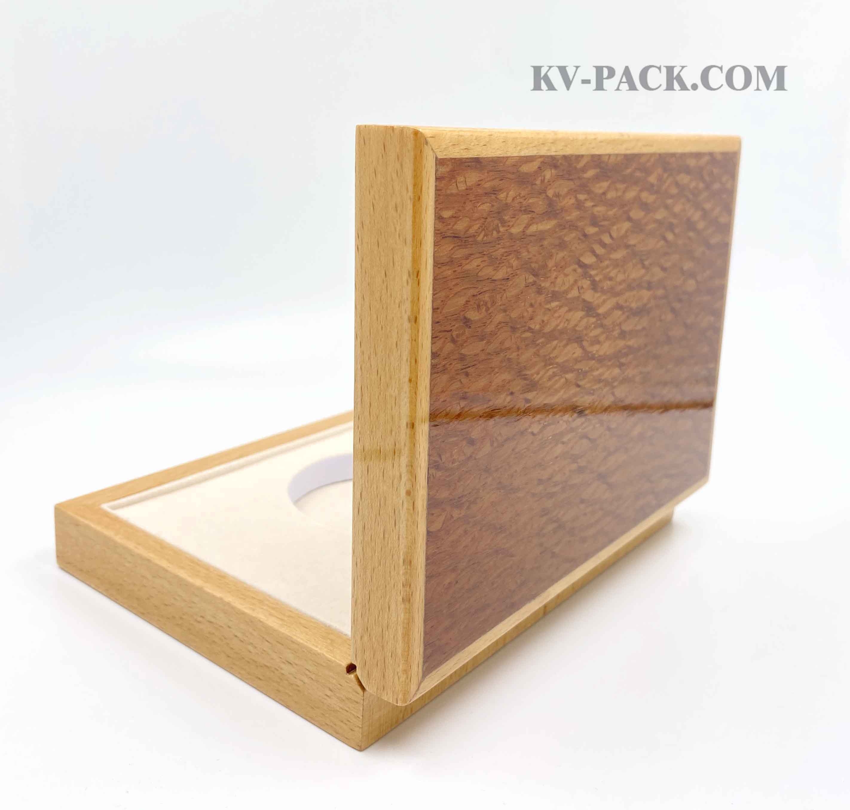 Wood Coin Box
